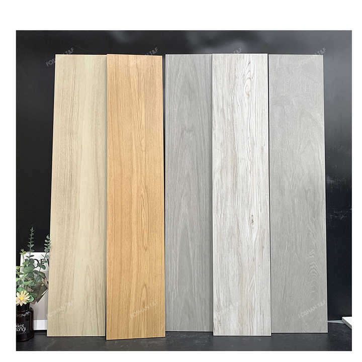 200*1000mm Full Body Porcelain Wood Plank Indoor Carrelage Hotel House Home Wooden Floor Tiles
