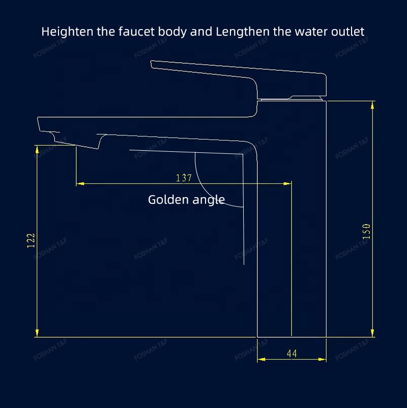 Modern Single Handle Brass Copper Hot Cold Water Mixer Black White Gold Bathroom Sink Faucets Mixers Taps