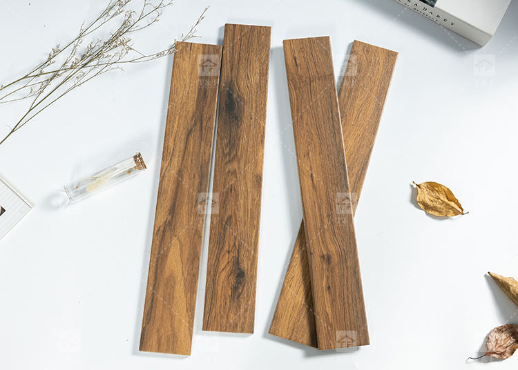 New Arrival 75x479mm Simple Modern Small Size Living Room Bedroom Antique Wood Finish Tiles