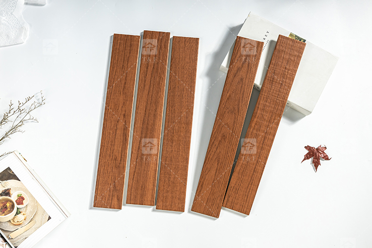 New Arrival 75x479mm Simple Modern Small Size Living Room Bedroom Antique Wood Finish Tiles
