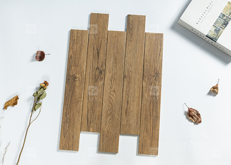 New Arrival 75x479mm Simple Modern Small Size Living Room Bedroom Antique Wood Finish Tiles
