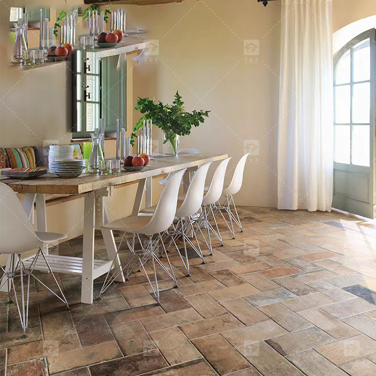 75x300 Mm Small American Vintage Matte Strip Backsplash Kitchen Tiles for Bathroom or Living Room Villa Walls and Floors