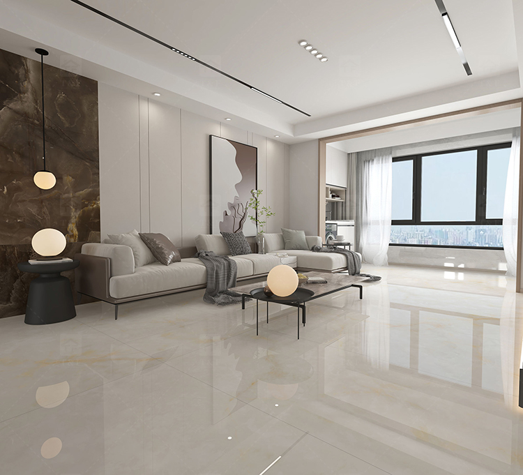 Hot Sale 750x1500 Luxury Onyx Carrelage Sol Marbre Tiles for Interior Wall Glazed Porcelain Floor Marble Tile