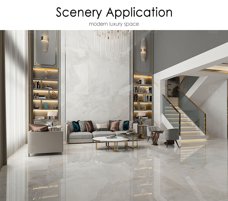 Hot Sale 750x1500 Luxury Onyx Carrelage Sol Marbre Tiles for Interior Wall Glazed Porcelain Floor Marble Tile