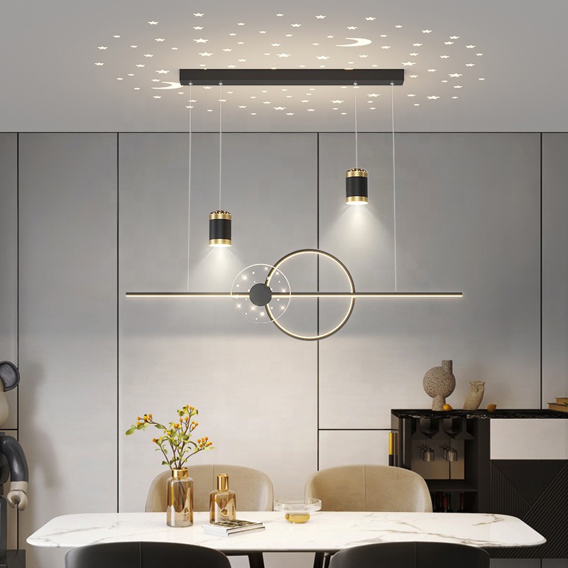Nordic LED Kitchen Island Pendant Lighting Dining Room Ceiling Hanging Chandelier Light Fixture