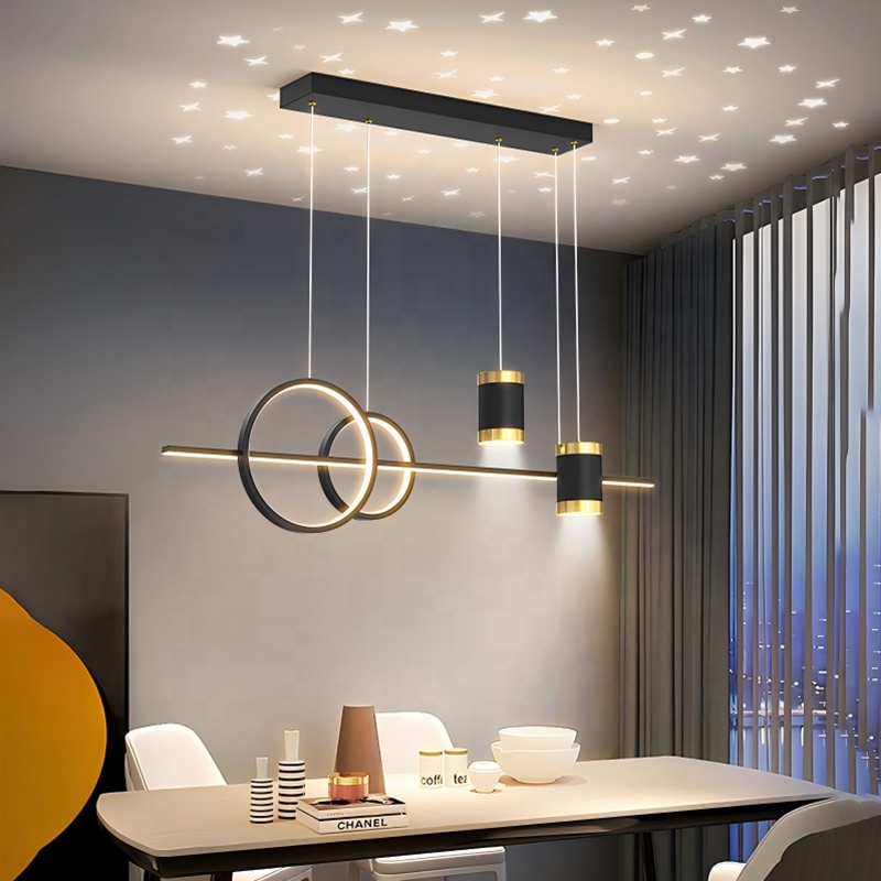 Nordic LED Kitchen Island Pendant Lighting Dining Room Ceiling Hanging Chandelier Light Fixture