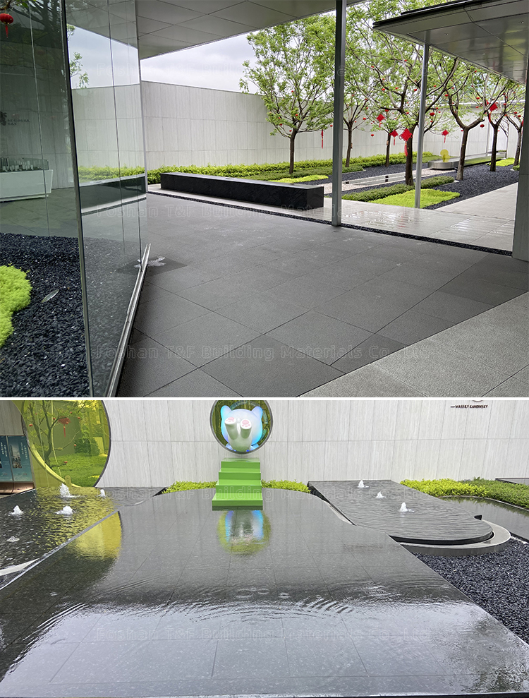 Hot Sale 60x60 1.8cm Non-Slip Outdoor Paver Floor Tile Villa Garden Outdoor Garden Floor Paving Stone
