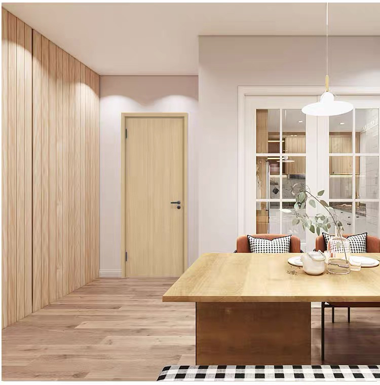 Hot Sales Waterproof Room Wooden Doors for Bedrooms Wood Interior Doors for Houses