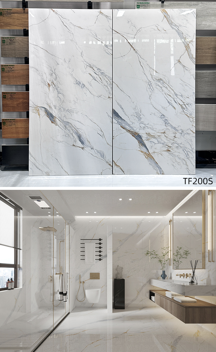 Luxury Marble Tile 60x120 Carreaux Sol Bathroom Living Room Glazed Polished Porcelain Wall Floor Tiles