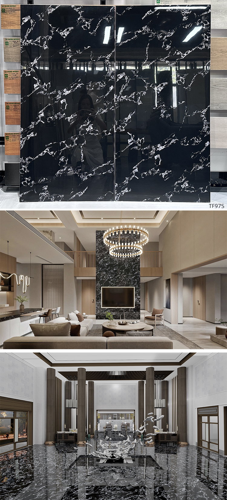 Luxury Marble Tile 60x120 Carreaux Sol Bathroom Living Room Glazed Polished Porcelain Wall Floor Tiles