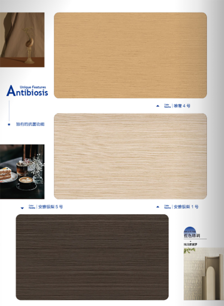 French Simple Design Sliding Interior Wood Door New Design Wooden Bedroom Door