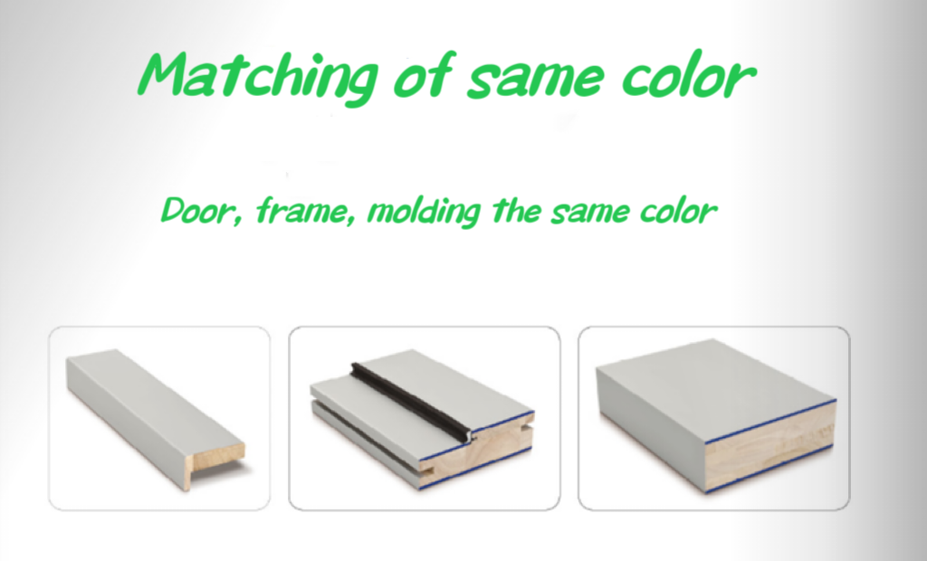 Wholesale High Quality Solid Wood Door for Apartments Door with Unique Style
