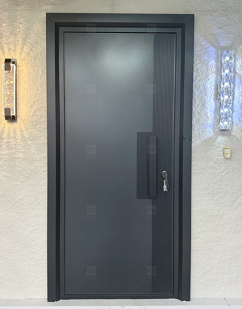 Modern Design Villa Stainless Steel High Quality Residential Security Door