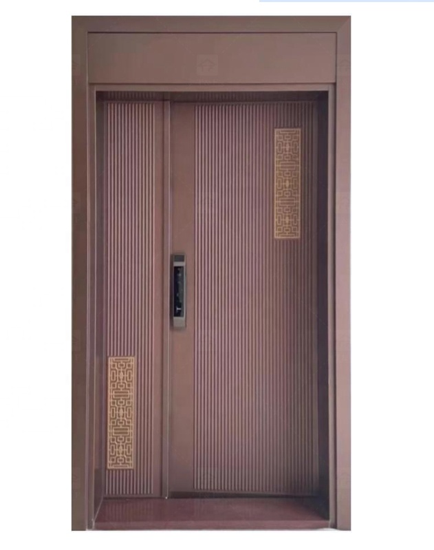 Wholesale Best Modern Design Luxury Interior and Exterior Security Doors Waterproof Hot Sale House Exterior Steel Door