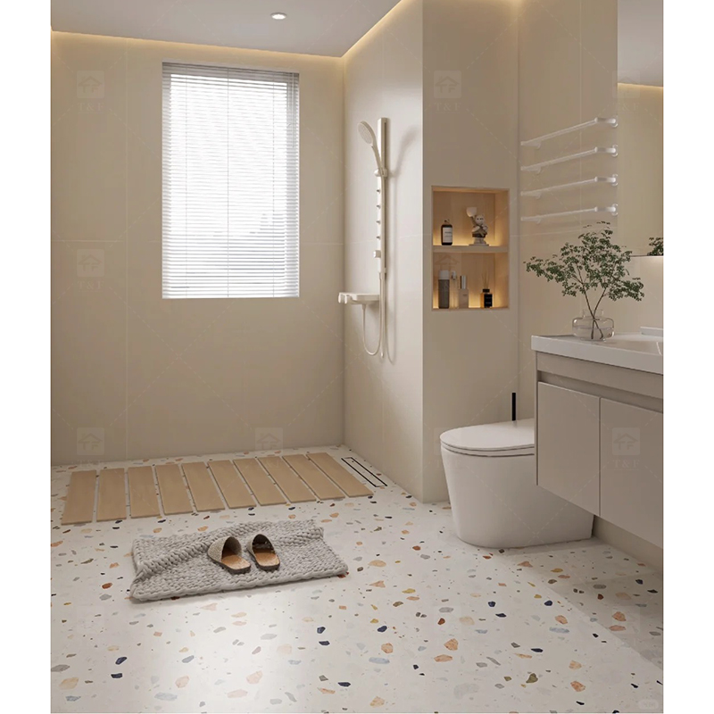 60 by 120 Porcelain Terrazzo Stone Flooring Tile 60x120 Rustic Carreaux Terrazzo Wall Floor Tiles