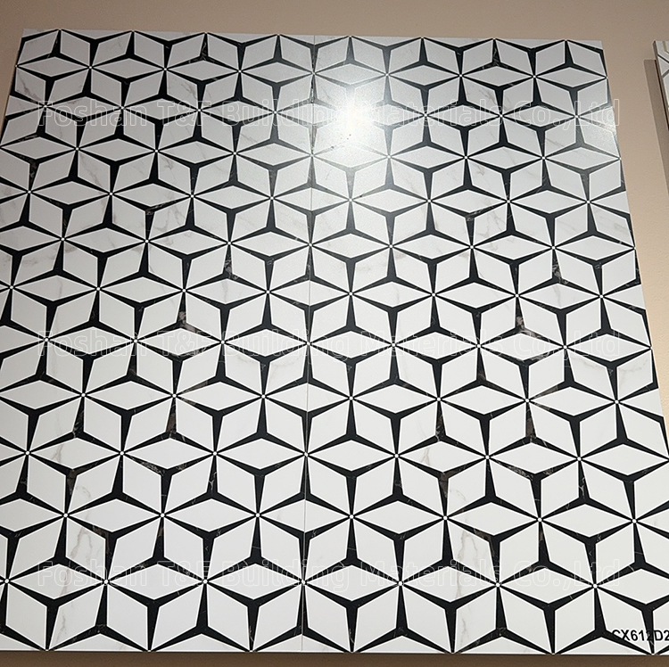 Large Formate 1200 X 600 Mosaic Patterned Porcelain Tile for Hotel Living Room Background Careaux Stone Tiles