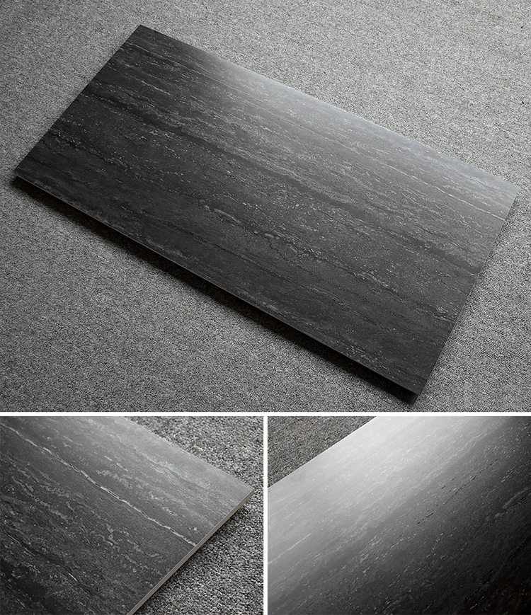 1200x600 Large Format Travertine Look Porcelain Tiles for Bathroom Living Room Wall Tile Floor