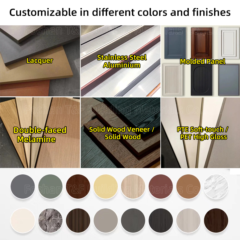 Modern Black Wood Kitchen Cupboards Designs Custom Complete Sets Home Furniture Kitchen Cabinets