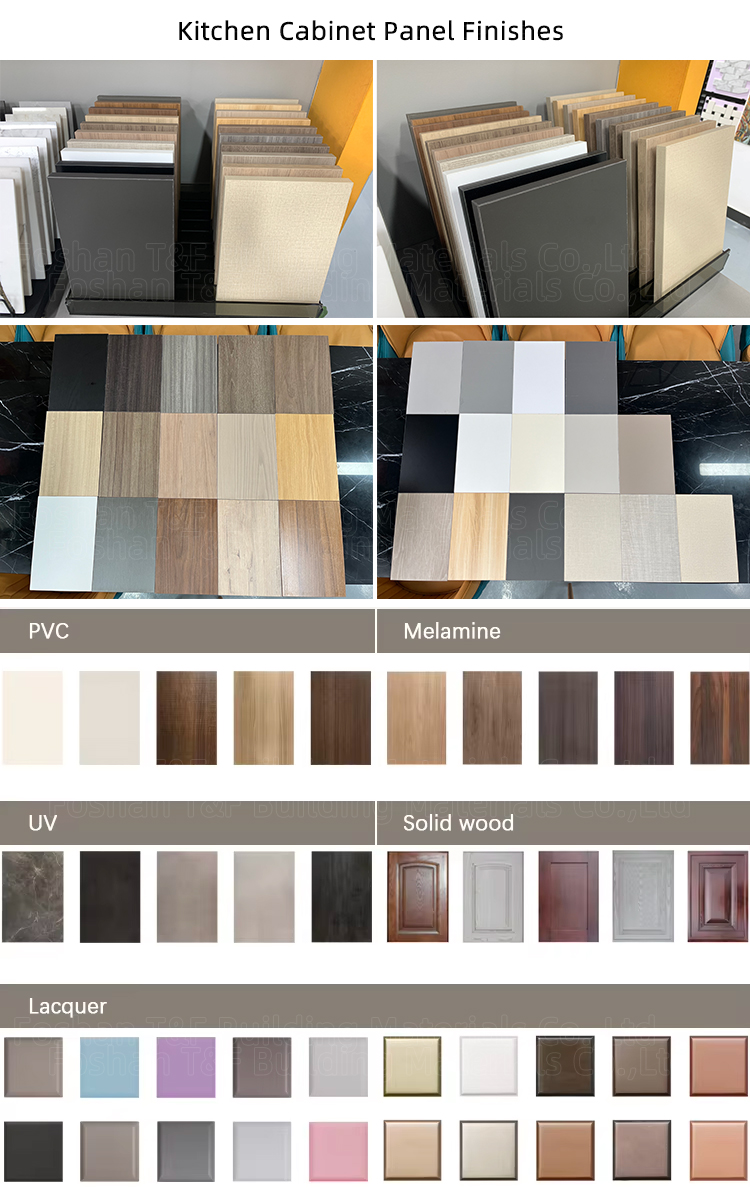 Free Customization Modular Kitchen White Cabinets Home Wood Full Kitchen Storage Cabinet Set