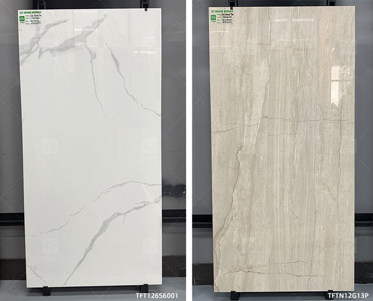 Modern Glossy Porcelain Tiles 1200 X 600 Floor for Living Room Carrelage Pour Sol Floor Tiles 60x120