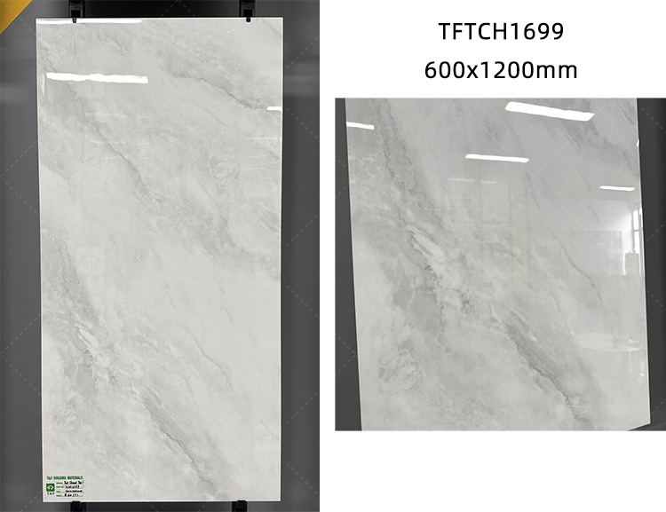 Modern Glossy Porcelain Tiles 1200 X 600 Floor for Living Room Carrelage Pour Sol Floor Tiles 60x120