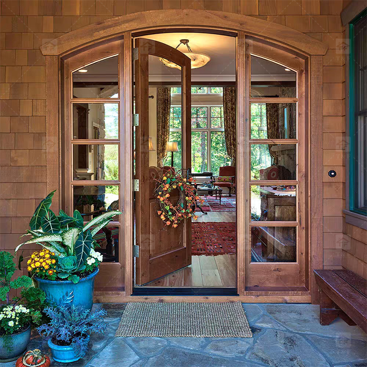 Modern Style High Quality Steel Door Cast Aluminum and Wrought Iron with Waterproof Finished Surface for Villa Application