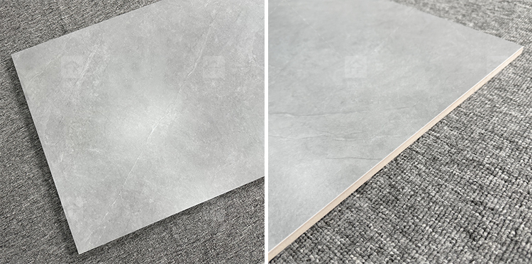 600x1200mm Semi Polished Matte Lappato Gray Porcelain Floor Tiles for Living Room Bathroom Interior