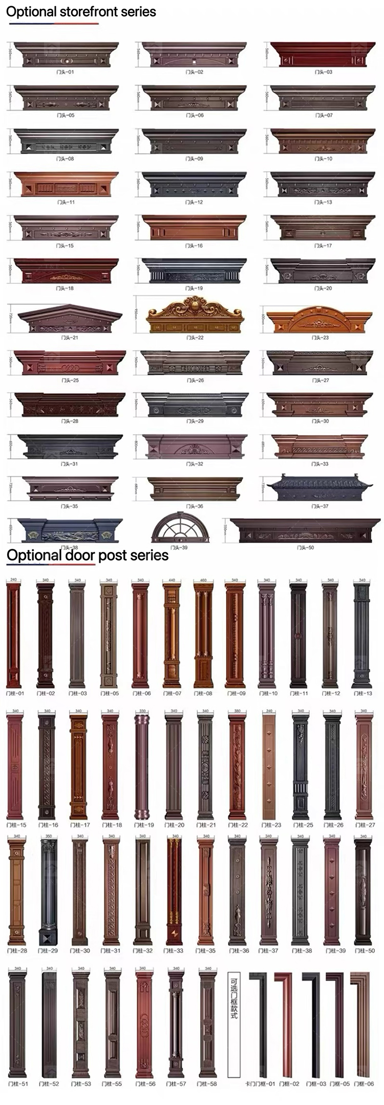 Modern Minimalist Home Design Entrance Door Finished Security Aluminum Front Entry Waterproof Feature for Exterior Application