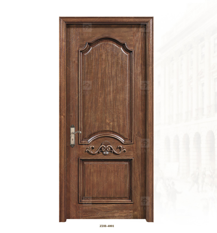 2025 Luxury High Quality Teak Wood Carving Top Head Door Post for Interior Front Door Designs for House Villa Bedroom