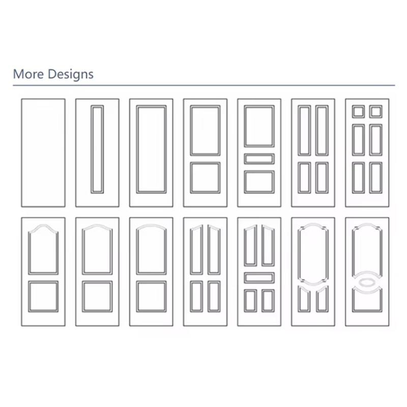 Wholesale Modern Style Solid Wood Door for Apartments Waterproof Interior Feature with Unique Style for Living Room Bedroom