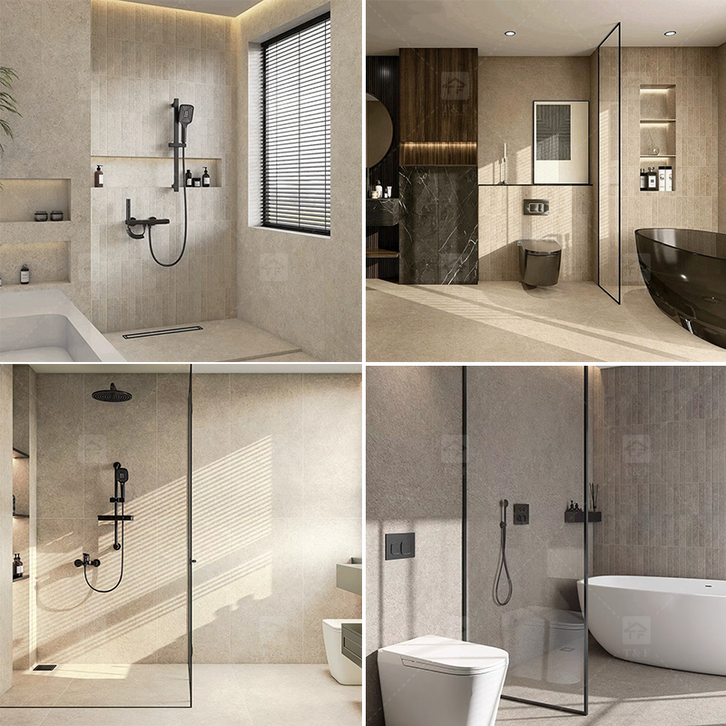 600*1200mm Vintage Limestone Matte Porcelain Flooring Ceramic Wall Tiles Carreaux 120x60 for Bathroom and Toilet