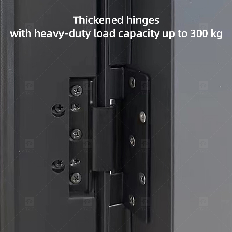 Modern Design Cast Aluminum Alloy Security Entry Door with Anti-Theft Lock for Exterior Use in Apartments and Villas