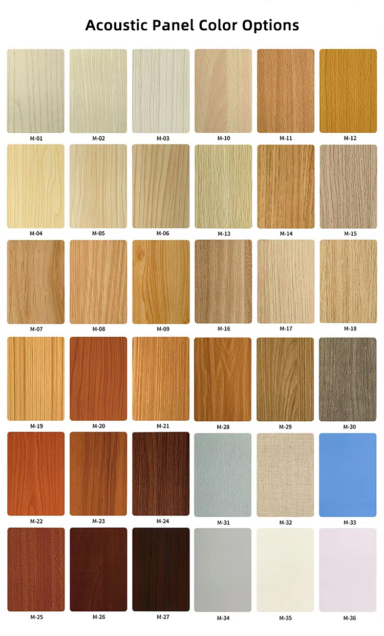 Custom Micro Perforated Wood Veneer Acoustic Panel Fireproof MDF Sound Absorbing Wall Decor Panel