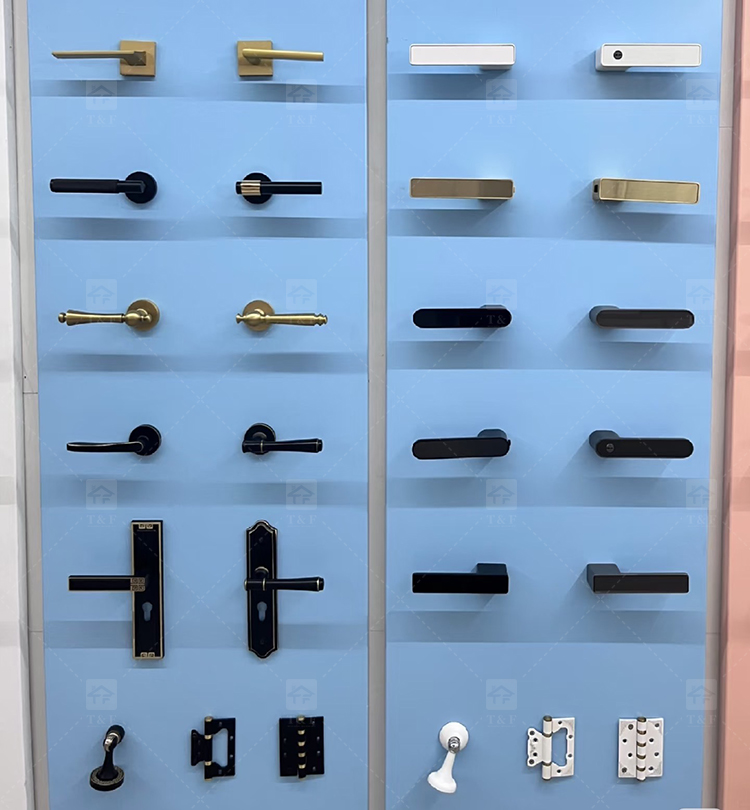 Factory High Performance Cost Ratio Modern Interior Door Handles Lock with Customization for Villa Hotel & Apartment Use