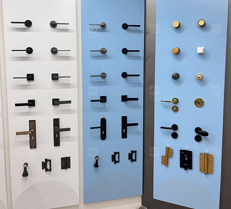 Wholesale Modern Zinc Alloy Wooden Silent Mechanical Door Locks for Villa Apartment Hotel Bedroom Study