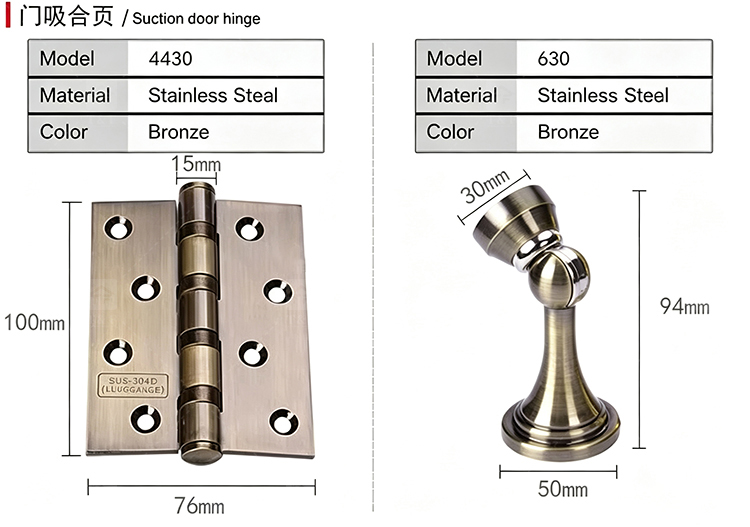 Wholesale Modern Zinc Alloy Wooden Silent Mechanical Door Locks for Villa Apartment Hotel Bedroom Study